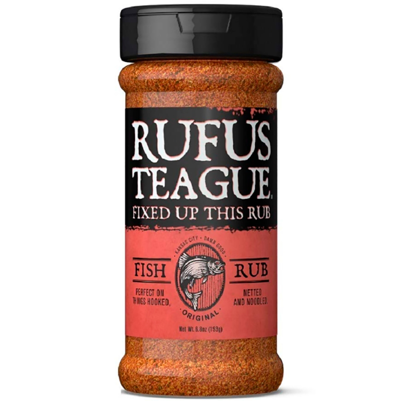 Соус «Rufus Teague» Fish Rub, Руфус Тиг Для Рыбы 193г. пэт