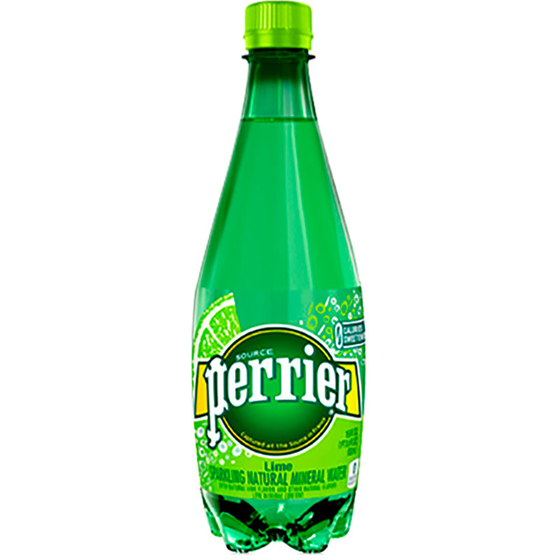 Минеральная вода с газом Perrier lime, Перье Лайм 0.5 пэт