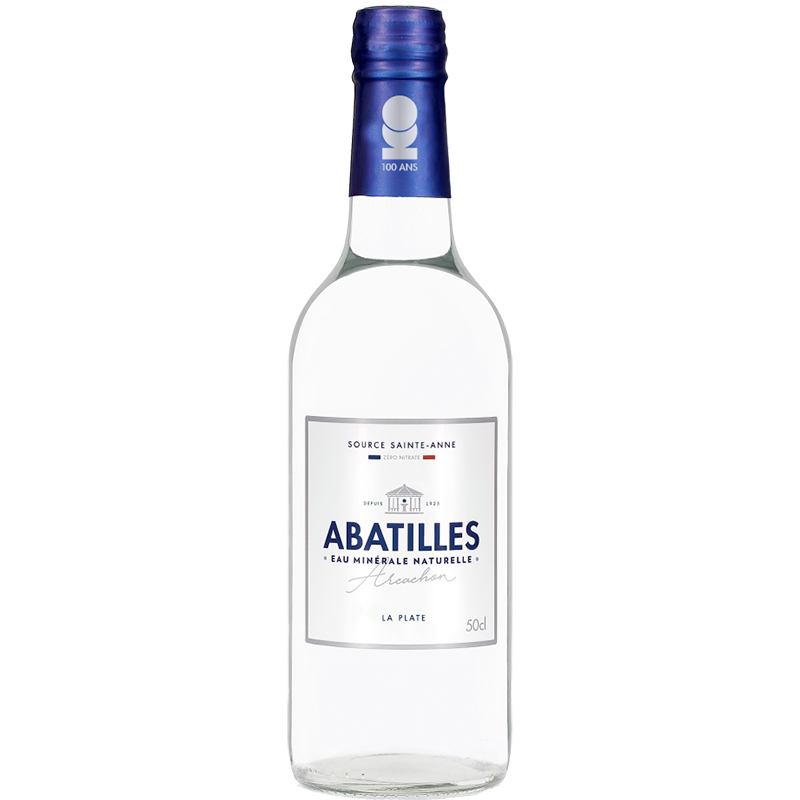 Минеральная вода «Abatilles» La Plate, Абатий Ла Плейт 0.5л, без газа, стекло