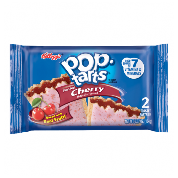 Печенье Pop-Tarts Frosted Cherry 100 гр, 6 шт/уп