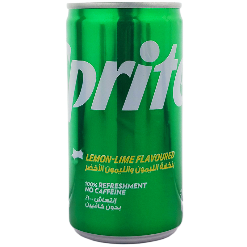 Газированный напиток «Sprite» Lemon, Lime, Спрайт Лимон, Лайм 0.185л, банка (Ирак)