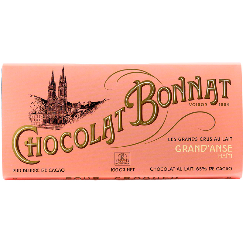 Шоколад молочный «Bonnat» Grand'anse, 100гр Шоколад молочный «Bonnat» Grand'anse, 100гр