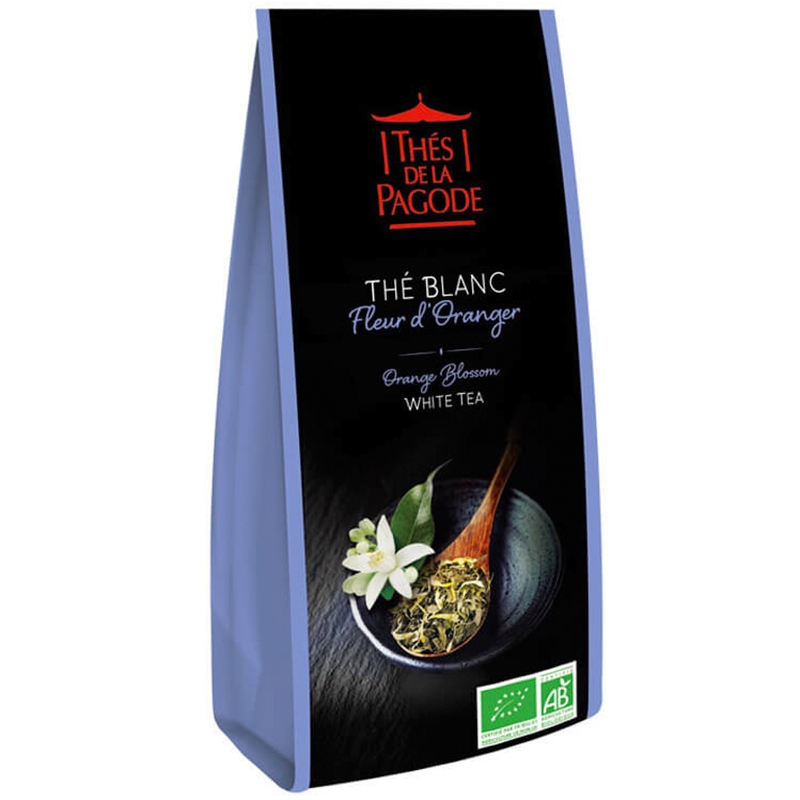 Зеленый чай «Thes De La Pagode» Fleur D"oranger (Bio), пакет 100гр