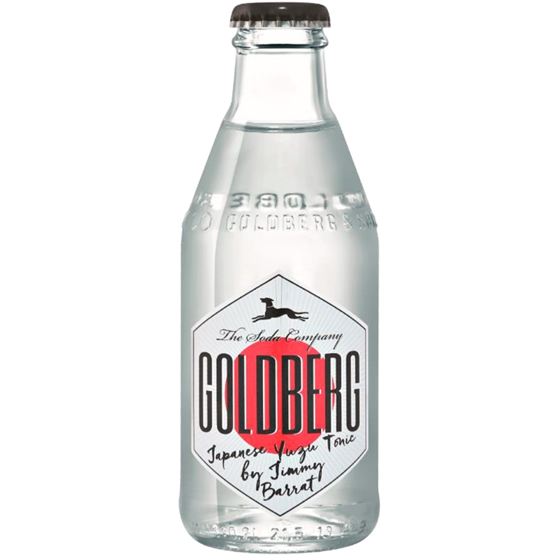 Напиток Goldberg Japanese Yuzu Tonic, Японский Тоник Юдзу, 0.2л, стекло