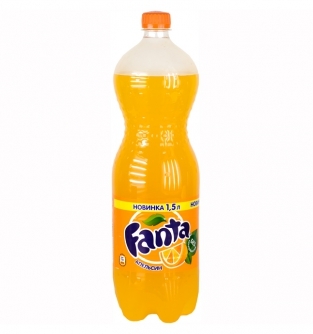 Fanta Фанта 1.5 л пластик (Россия)