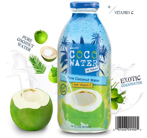 CocoWater КОКОСОВАЯ ВОДА натуральный вкус 250мл стекло CocoWater КОКОСОВАЯ ВОДА натуральный вкус 250мл стекло