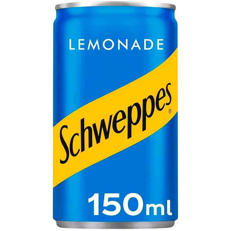 Газированный напиток «Schweppes» Lemonade Tonic, Швепс Лимонадный Тоник 0.15л. банка