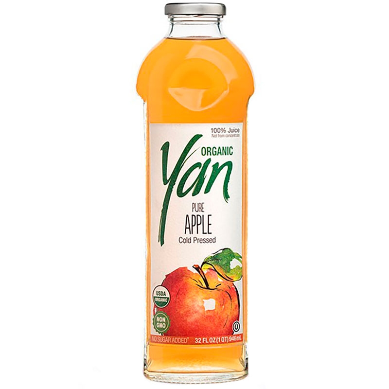Сок «Yan Bio» Органика Яблоко 0.93 литра