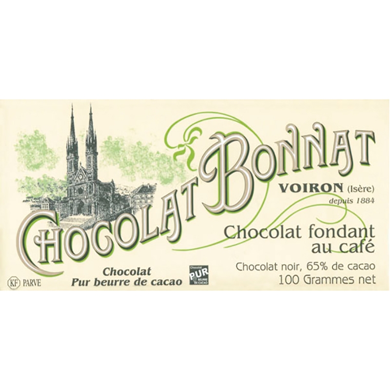 Шоколад темный «Bonnat» Moka, 100гр