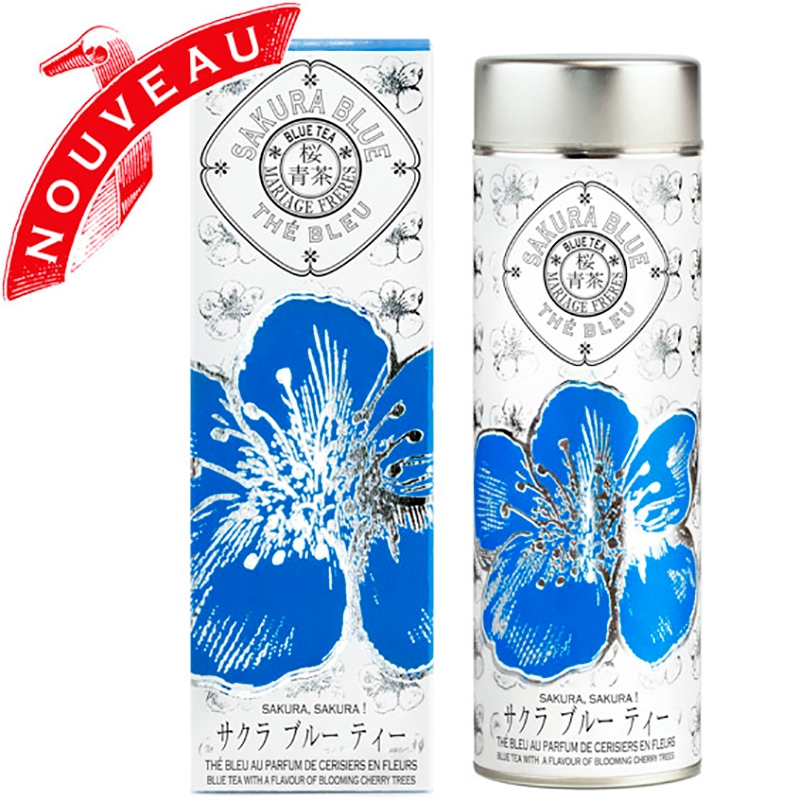 Чай Mariage Freres Sakura Blue 2022, Марьяж Фререс Сакура Блу 2022, банка 80 гр