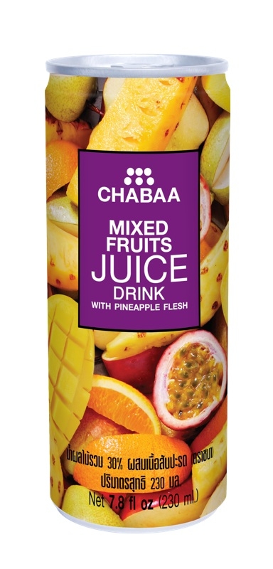 CHABAA 30% Напиток из мультифруктов с мякотью ананаса 0.230л