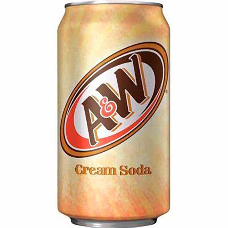 Напиток «A&W» Cream Soda, А энд В Крем Сода, 0.355л, банка