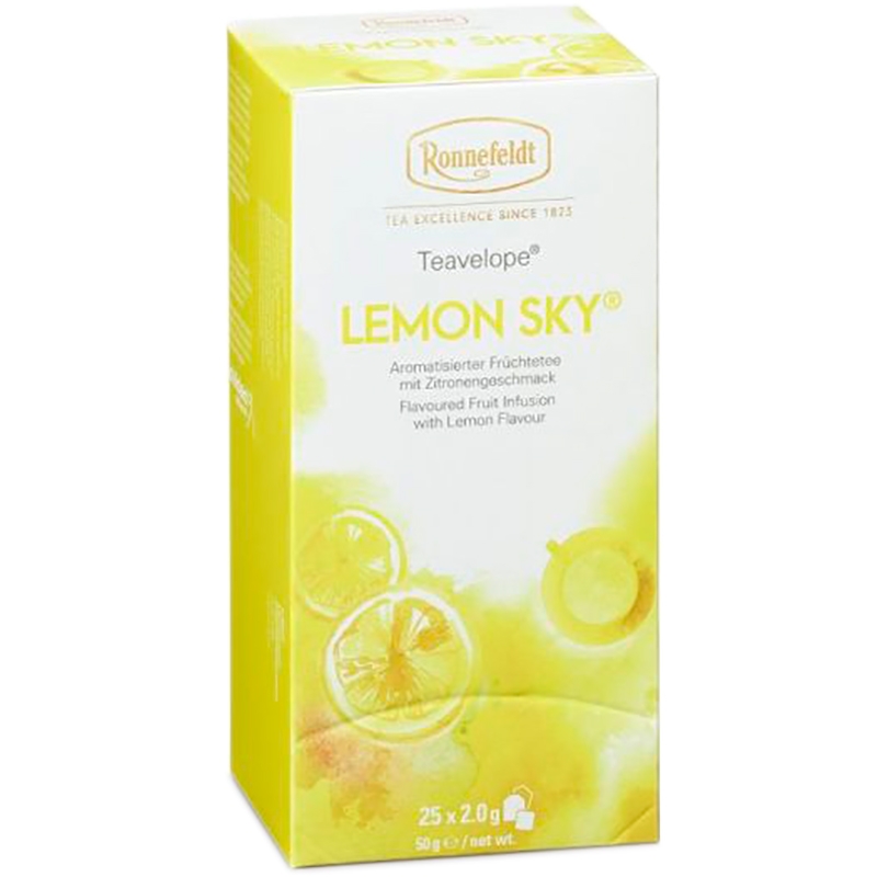 Чай фруктовый Ronnefeldt Lemon Sky, Ронненфельд лемон скай 2,0гр.х25шт