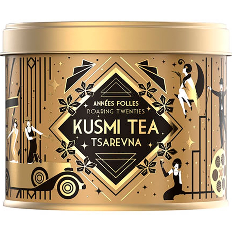 Kusmi tea "Tsarevna 2021", "Царевна 2021", банка 120гр