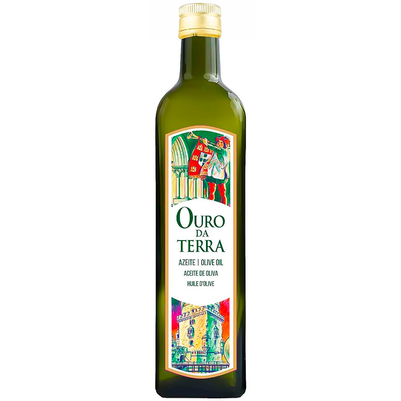 Масло оливковое «Ouro Da Terra» Extra Virgin, Оуро да Терра рафинированное высшей категории, 0.75л, стекло