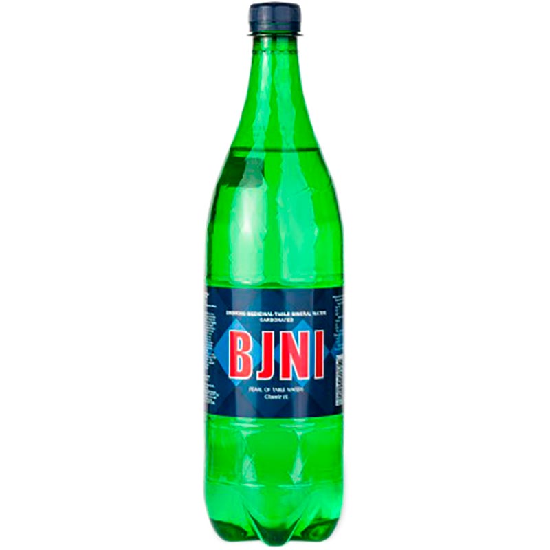Минеральная вода «BJNI», БЖНИ 1л, с газом, пэт (6шт)
