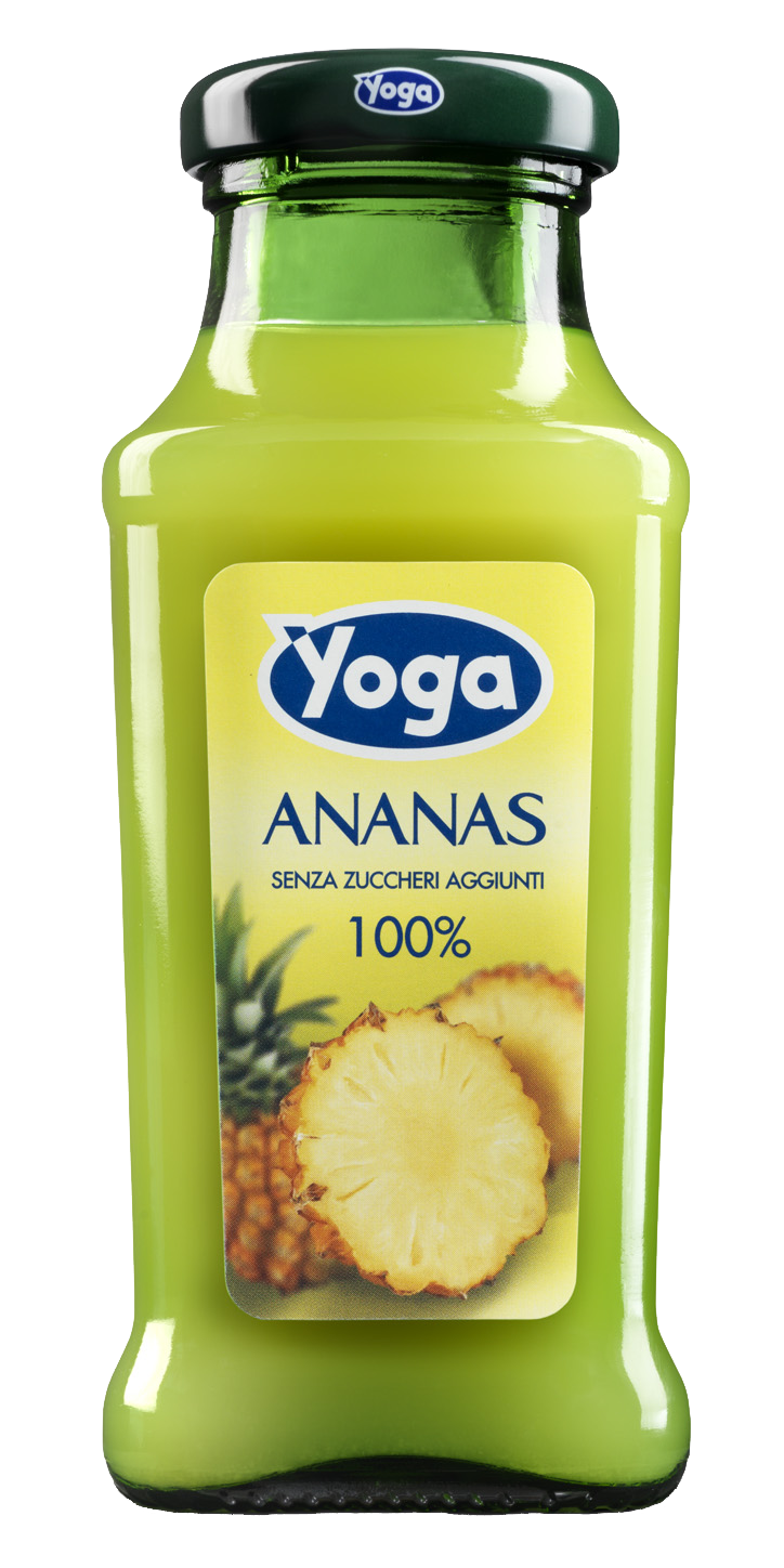 Сок Yoga Ananas Сок Йога ананасовый 0.2 л. стекло