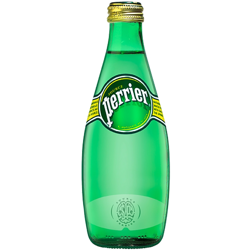 Минеральная вода с газом Perrier Перье. 0,33л. стекло