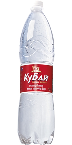 Вода Кубай 1,5л, б/газ, пэт