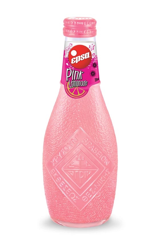 Газированный Напиток "EPSA" Розовый Лимонад.232мл. Стекло