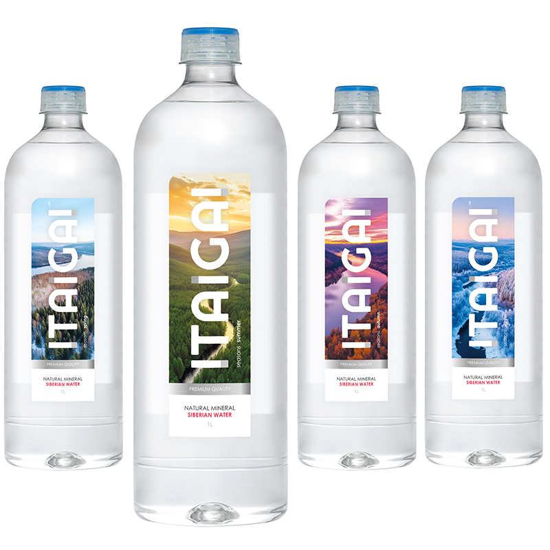Минеральная вода природная столовая питьевая высшей категории «Itagai» seasons summer, Айтайгай (Сезон Лето), 1л, без газа, пэт