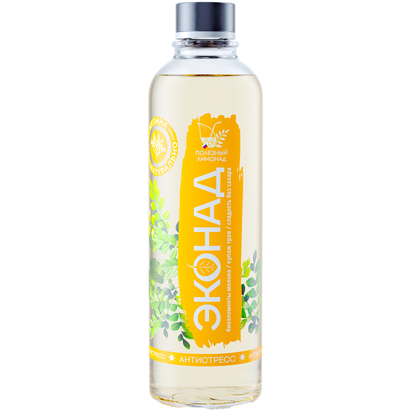 Газированный напиток «Эконад» Антистресс. 0.5л, стекло