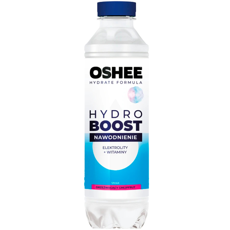 Напиток изотонический «Oshee» Hydroboost Refreshing Grapefruit, Оши Освежающий Грейпфрут, 0.55л, пэт