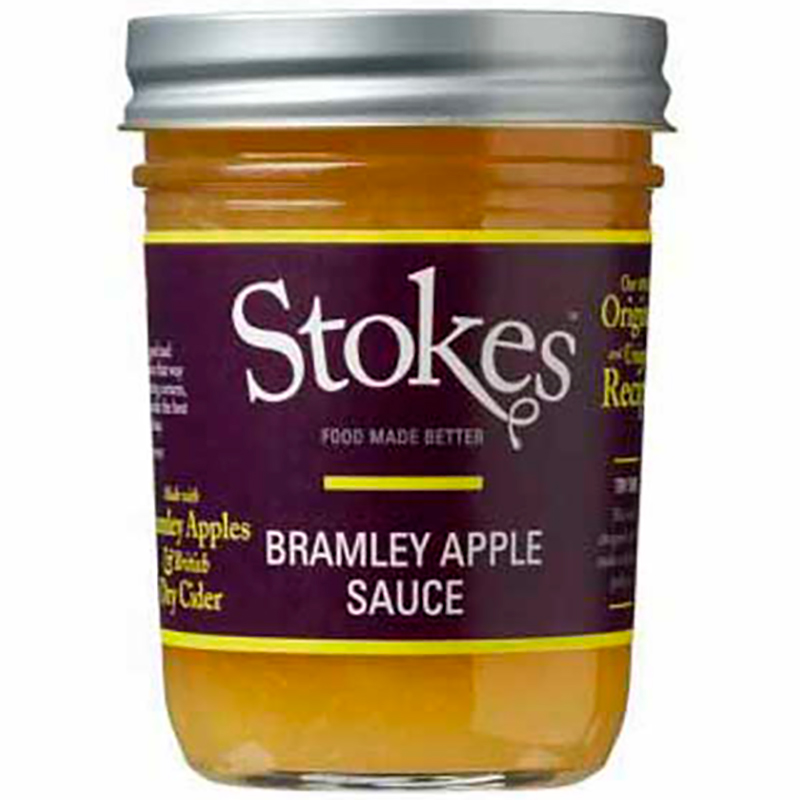 Соус «Stokes» Bramley Apple Sauce, Стокс Яблоко 240г, стекло