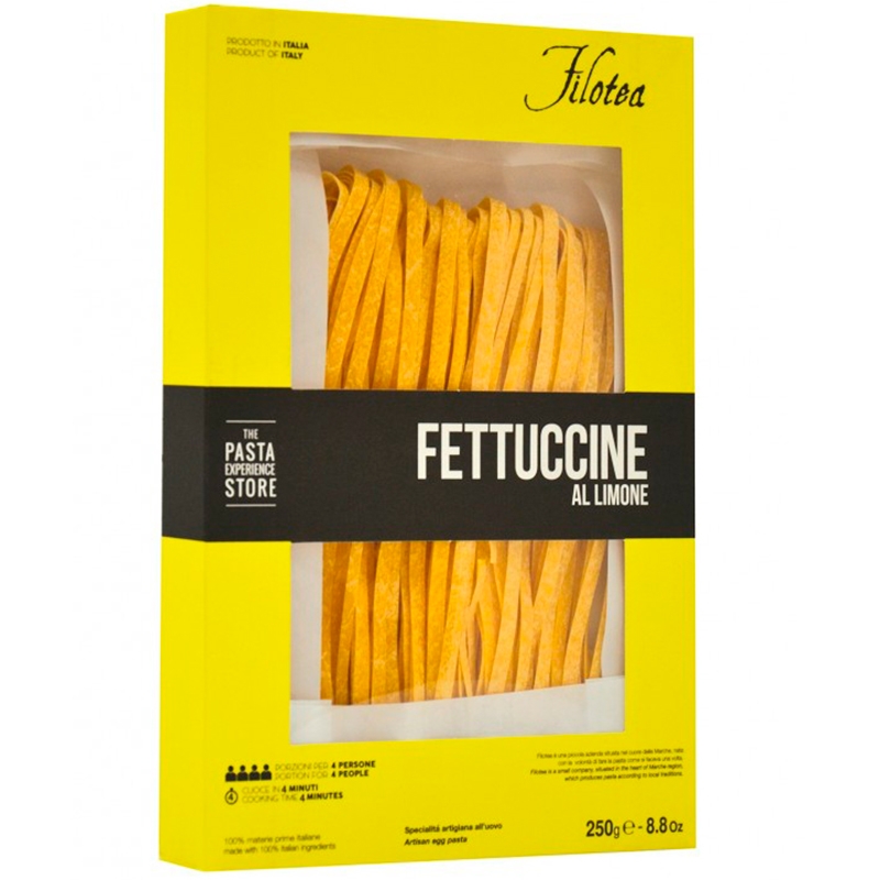 Паста «Filotea» Fettuccine al Limone, Феттуччине с лимоном, 250гр Паста «Filotea» Fettuccine al Limone, Феттуччине с лимоном, 250гр