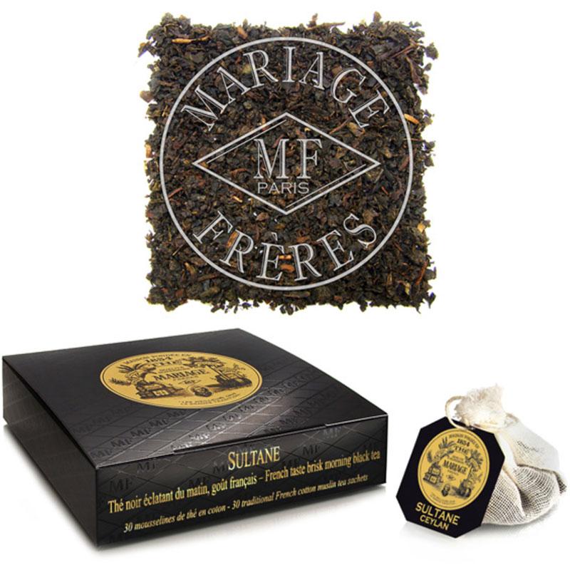 Черный чай Mariage Sultane Ceylan, Саше 75 гр