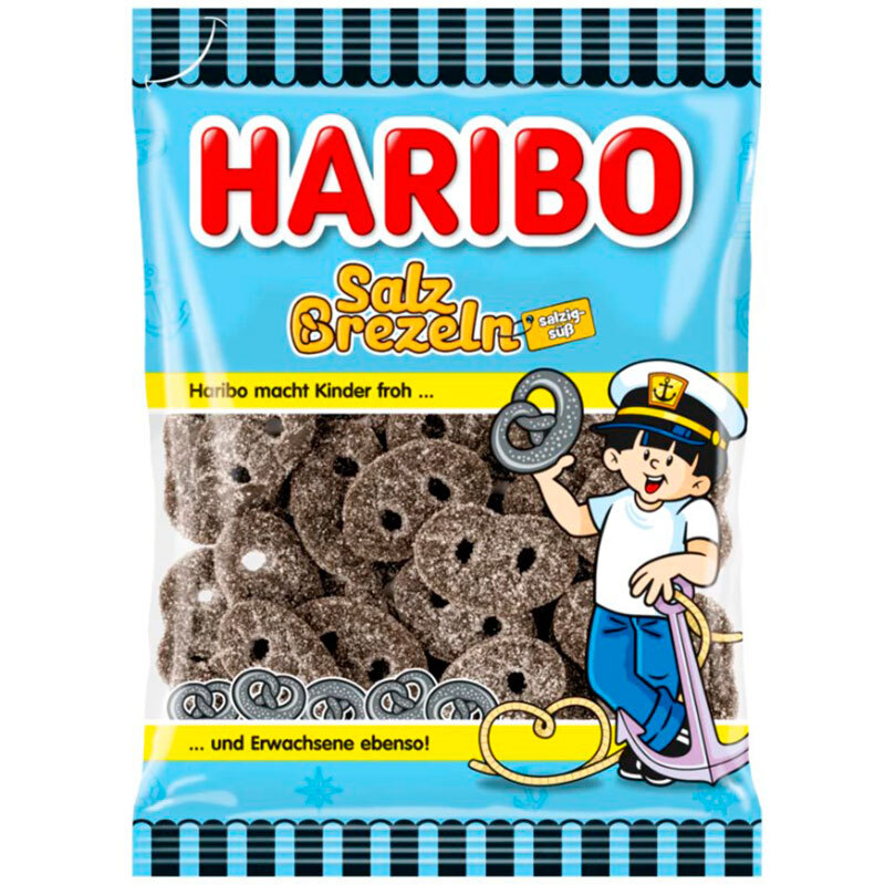 Мармелад «Haribo» Salzbrerzeln, Харибо Соленые Крендели, 175гр