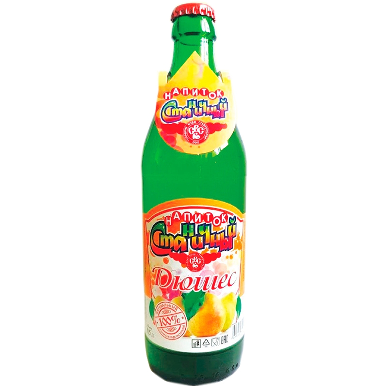 Напиток Станичный Дюшес, 0.5л, стекло