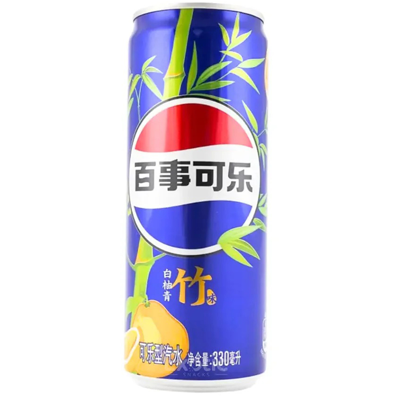 Газированный напиток «Pepsi» Bamboo, Grapefruit, Пепси Кола Бамбук, Грейпфрут 0.33л, банка (Китай)