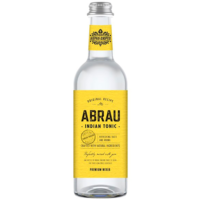 Безалкогольный напиток «Абрау-Дюрсо» Abrau Indian Tonic, Абрау Индиан Тоник 0.375л, сильногазированный, стекло