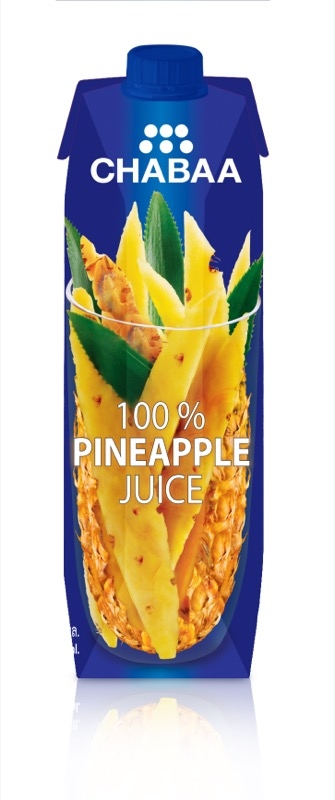 CHABAA 100% Ананасовый сок 1л