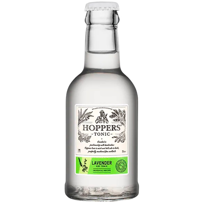Напиток Original Dry Tonic Lavender «Hoppers», Хопперс Ориджинал Драй Тоник Лаванда 0.2л. стекло (Россия)