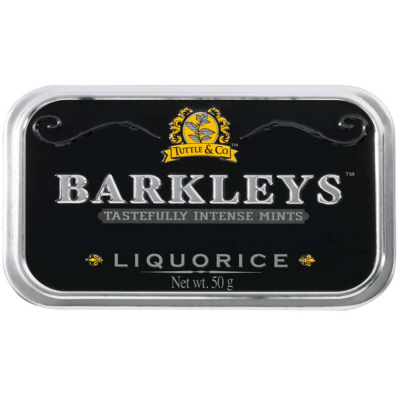 Леденцы «Barkleys» Liquorice, Барклайс Лакрица, 50гр.