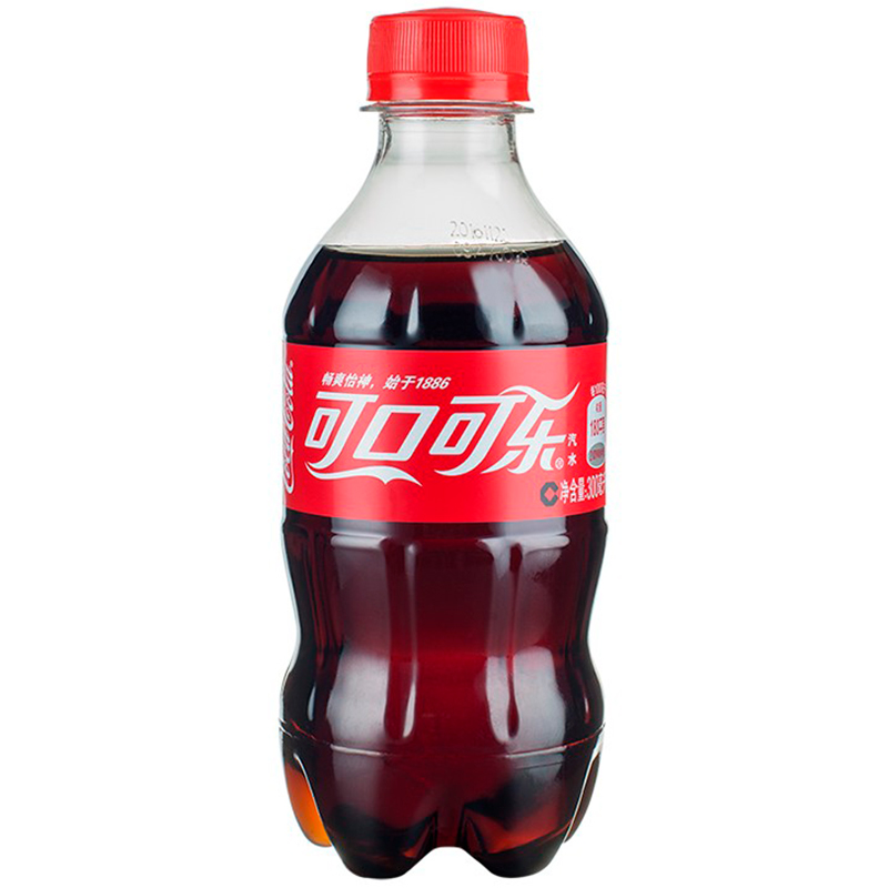 Газированный напиток «Coca Cola» Original Taste, Кока Кола Оригинальный вкус 0.3л. пэт (Китай)