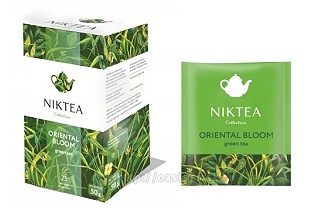 Пакетированный чай Ориентал Блум NIKTEA RETAIL Oriental Bloom Niktea 25х2г. Пакетированный чай Ориентал Блум NIKTEA RETAIL Oriental Bloom Niktea 25х2г.
