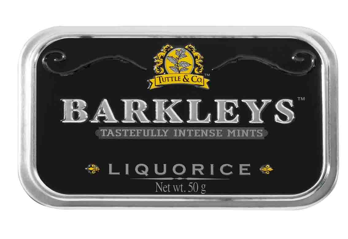 Impulse Леденцы BARKLEYS Mints – Лакрица 50гр ж/б