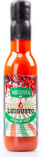 Соус острый перцовый "LUIGUSTO" 200гр ПЭТ