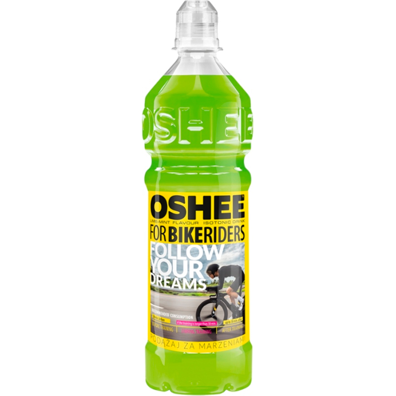 Напиток изотонический «Oshee» Lime, Mint, Оши Лайм, Мята Спорт, 0.75л, пэт