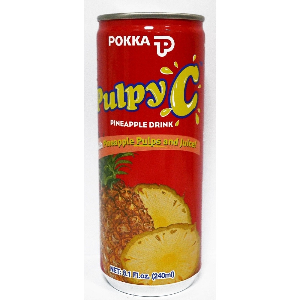Pokka напиток с ананасовым соком 240мл ж/б