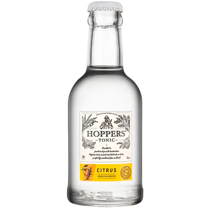Напиток Citrus Tonic «Hoppers», Хопперс Цитрус Тоник 0.2л. стекло (Россия)