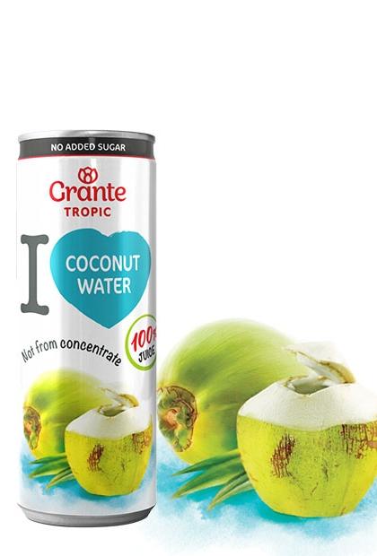 Кокосовый сок прямой отжим GRANTE 0,25