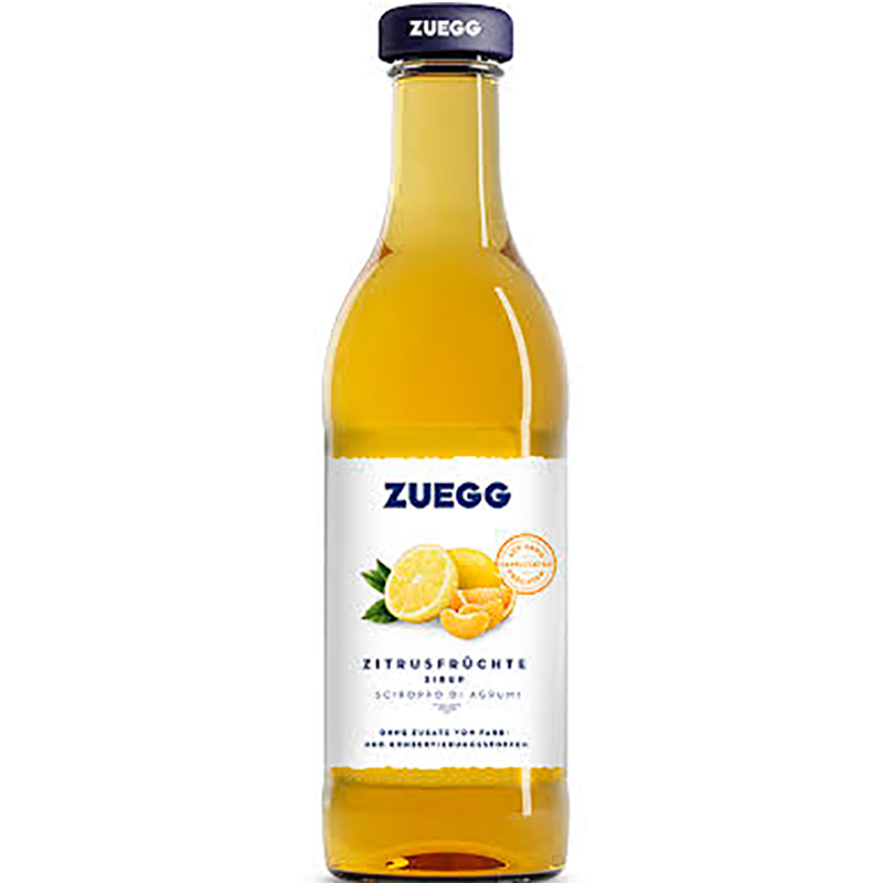 Сироп «Zuegg» Сitrus, Зуег, Цитрус 0.425л, стекло