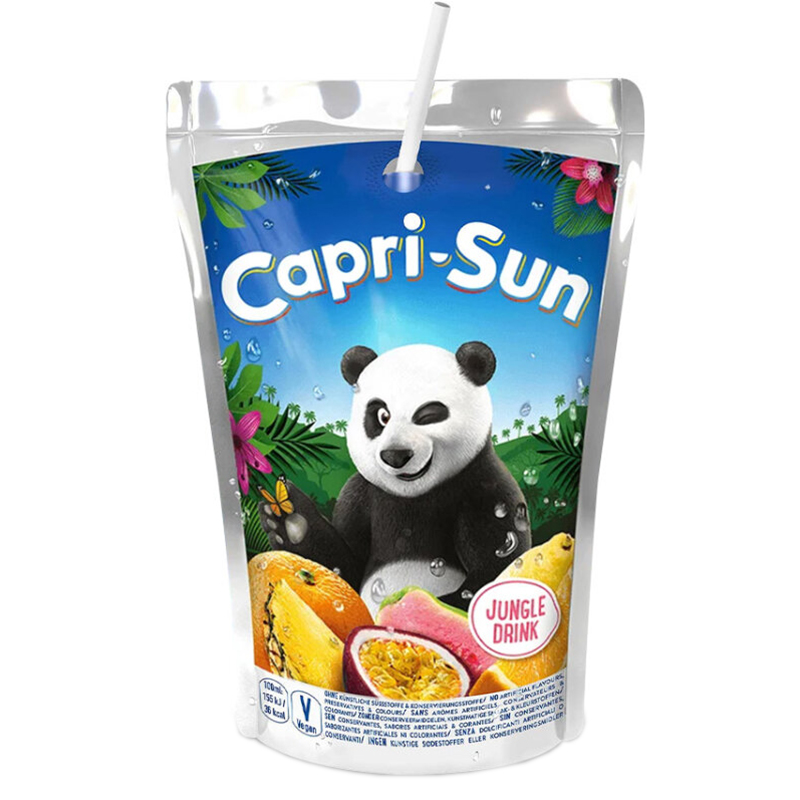Напиток сокосодержащий «Capri Sun» Jungle Drink, Каприсан Джангл Дринк, 0.2л, без газа, пакет