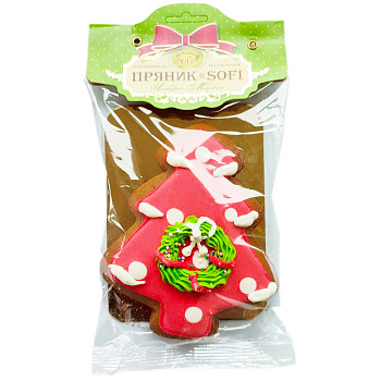 Пряник «Пекарня Sofi» Микс №1 Имбирно - Медовый, 100гр. (вид каждого пряника не одинаковый)