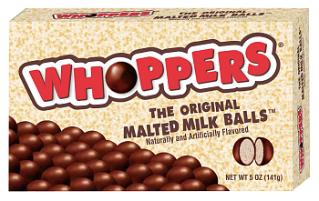 Whoppers Original драже в шоколаде Malted Milk Balls 141 гр, 12 шт/уп