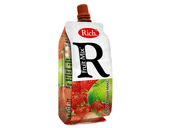 Рич Пюре Яблоко-Клубника-Банан 0,2 литра.